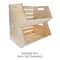 12 Pack: 18" Stackable Wood Crate by Make Market®
